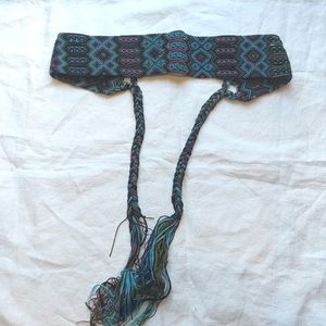 Mexican Sash Belt Tie Belt Boho Sash Macrame